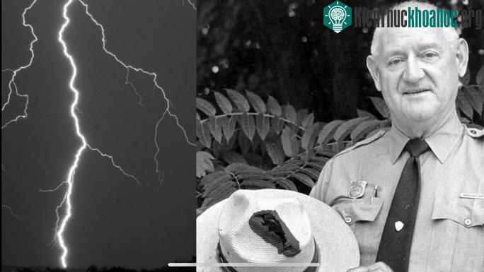 Ông Roy C. Sullivan bị sét đánh trúng 7 lần nhưng vẫn sống sót.&nbsp;