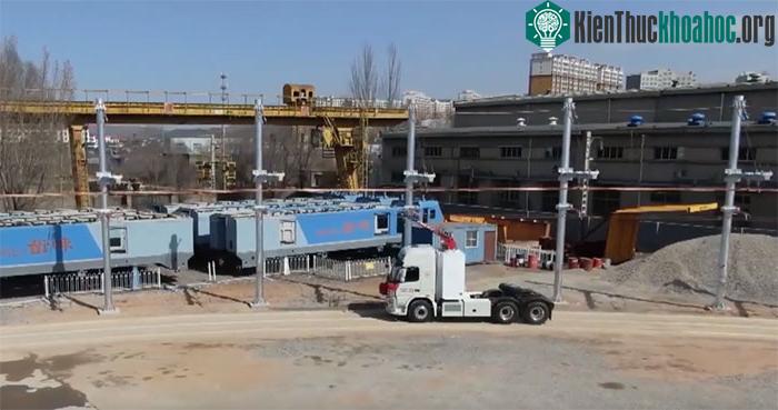 Xe tải điện tiết kiệm năng lượng gấp hai lần so với xe động cơ diesel.