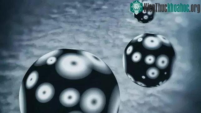 Hình minh họa về ba hạt neutrino