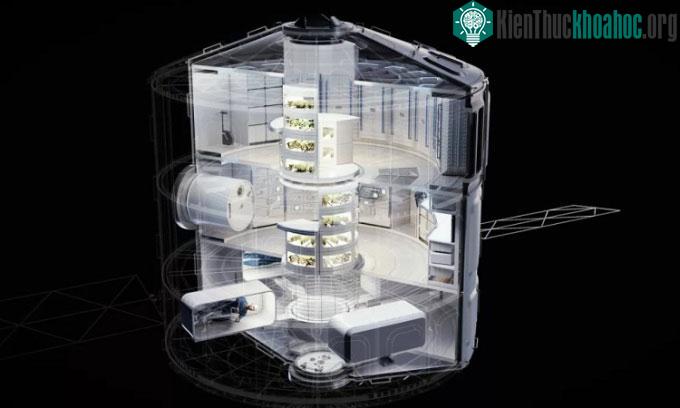 Trạm Loop gồm 3 tầng thông với nhau qua đường hầm.