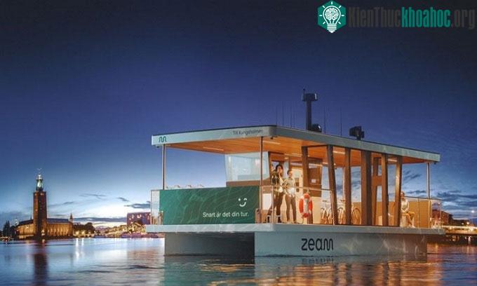 Mẫu phà điện tự động do công ty Torghatten AS vận hành.