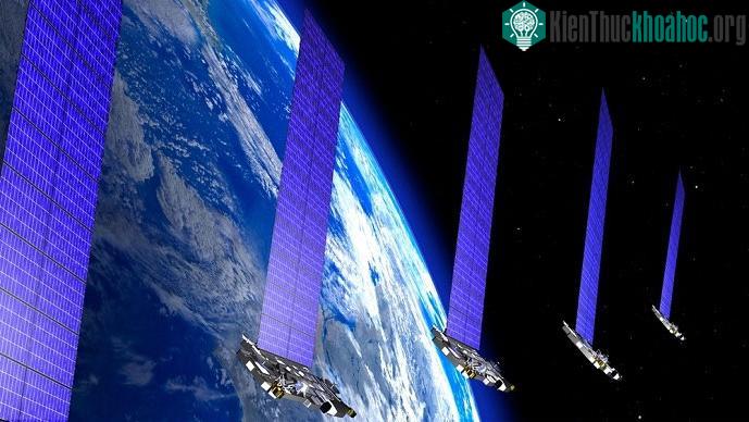 Vệ tinh Starlink của SpaceX.