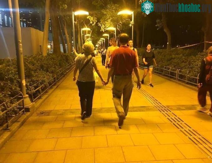 Đi bộ buổi tối hỗ trợ tiêu hóa, giúp ngủ ngon.