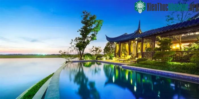 Biệt thự có gần 10 năm tuổi.