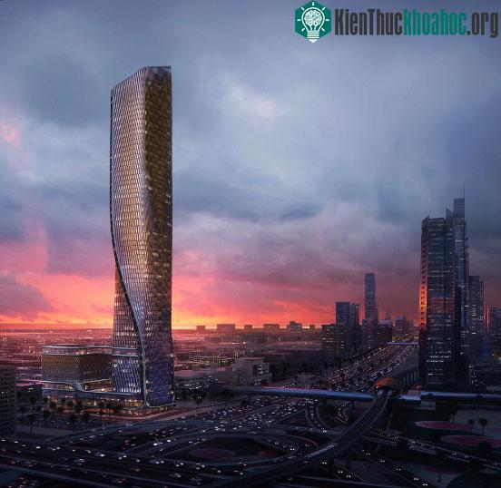 Tháp Dubai Wasl khai trương năm 2024