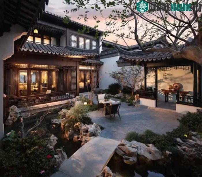 Sự pha trộn giữa phong cách truyền thống Đông Á và đương đại