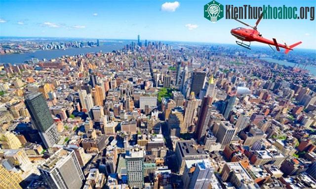 Những tòa nhà chọc trời chi chít ở New York.