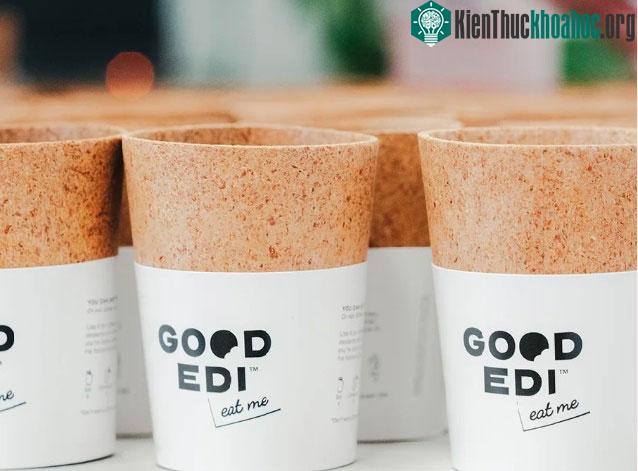 Cốc ăn được do Công ty Good-Edi sản xuất.