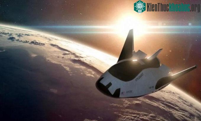 Máy bay vũ trụ Dream Chaser có hình dáng giống tàu con thoi.