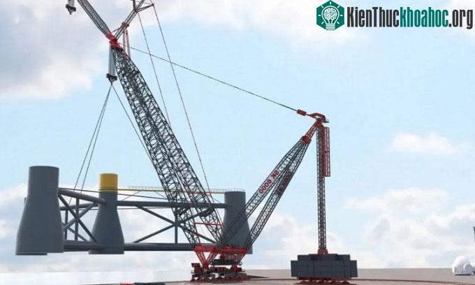 Mô hình của cần trục SK6000.