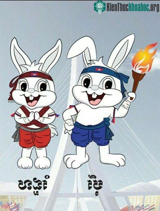 Hình ảnh linh vật SEA Games 32