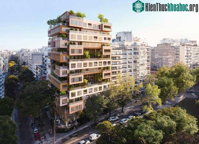 Tòa nhà Ziel sẽ tọa lạc tại Montevideo, Uruguay, đạt chiều cao khoảng 34m.