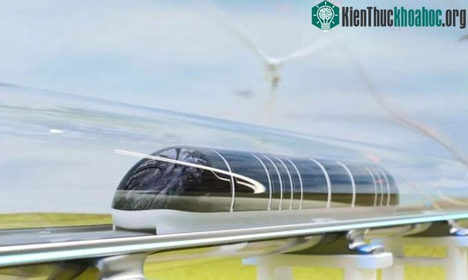 Tàu đệm từ có thể đạt tốc độ 1.000km/h.