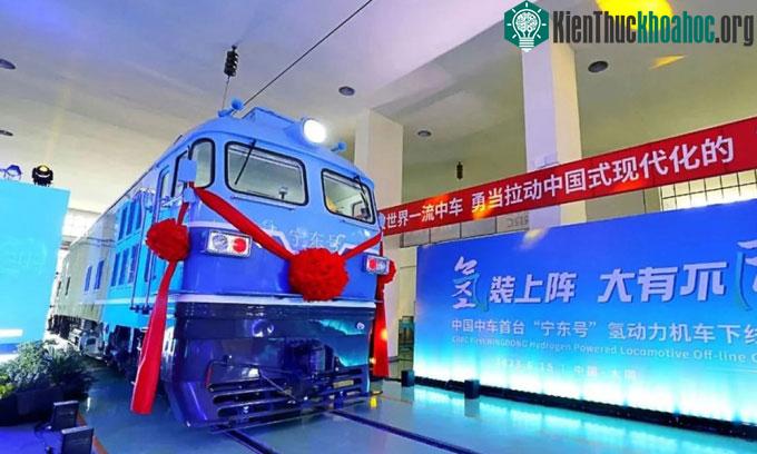 Đầu máy chạy bằng hydro được chuyển đổi từ động cơ đốt trong.