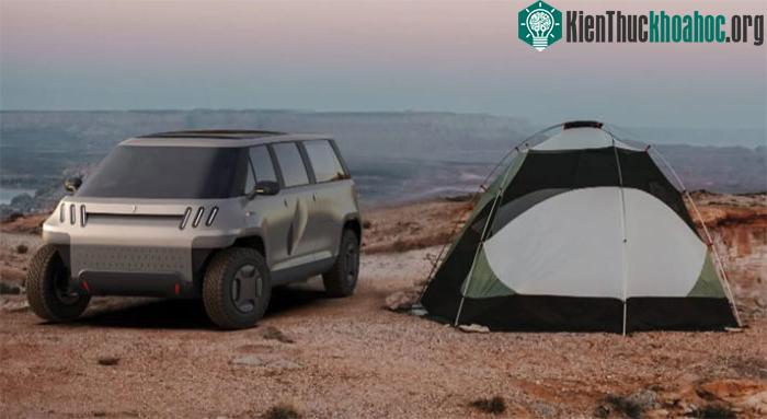 Chiếc xe tải mini sẽ có phạm vi hoạt động 563km cho 1 lần sạc.