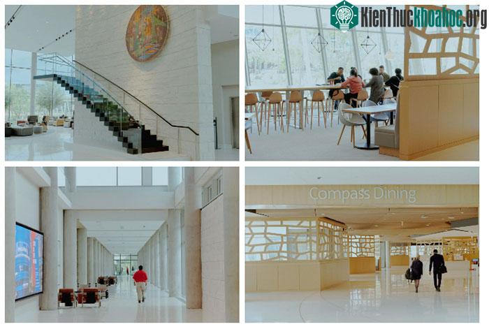 Nội thất bên trong đều mang tinh thần nhất quán và gợi nhắc về lịch sử của hãng hàng không.