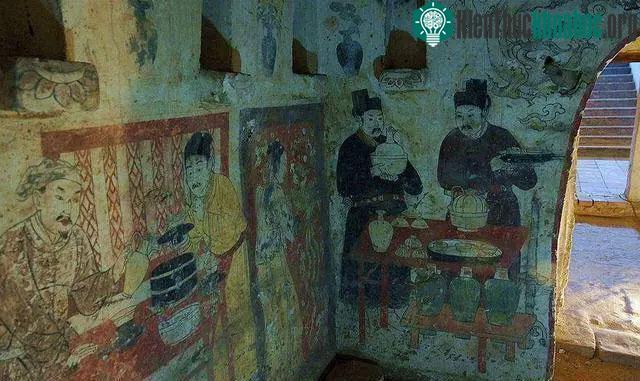Bích họa trong mộ cổ