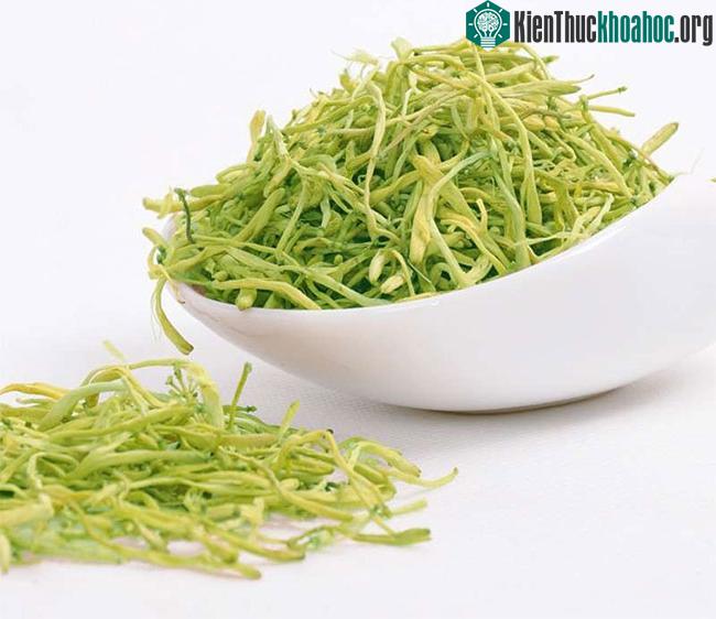 Kim ngân hoa chứa nhiều loại khoáng chất như kẽm, đồng, canxi, magie…