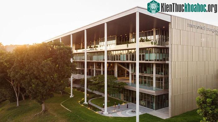 Tòa nhà SDE 4, niềm tự hào của NUS.