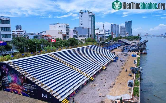 Khu vực khán đài đã hoàn thiện hơn 99%