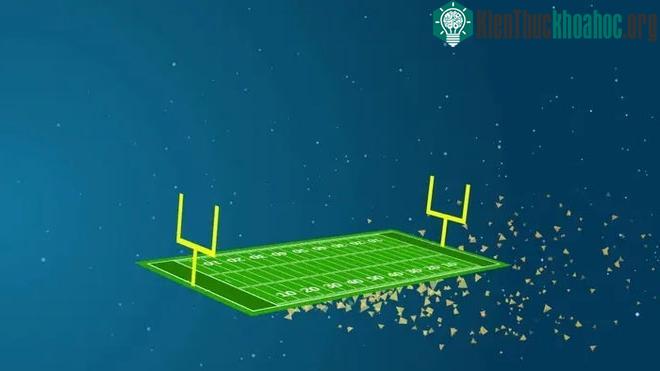 Thiên thạch có diện tích cỡ một sân bóng đá (khoảng 7000m²)