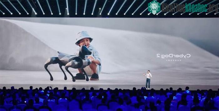 CyberDog 2 trong buổi ra mắt.