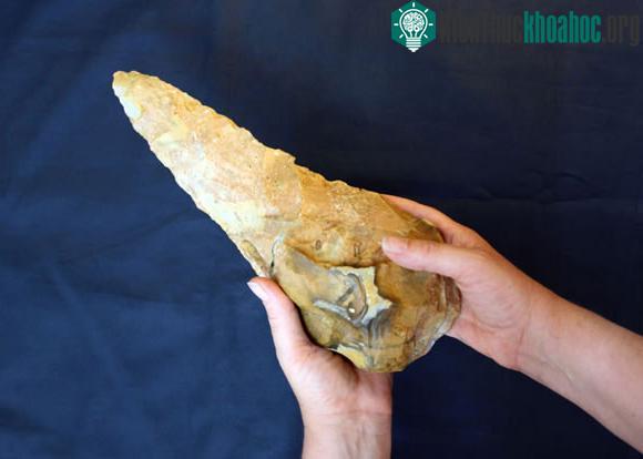 Chiếc rìu đá lửa khổng lồ