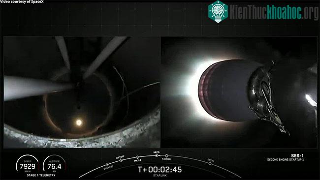 Tên lửa Falcon 9 phóng từ Florida hôm 10/7.&nbsp;
