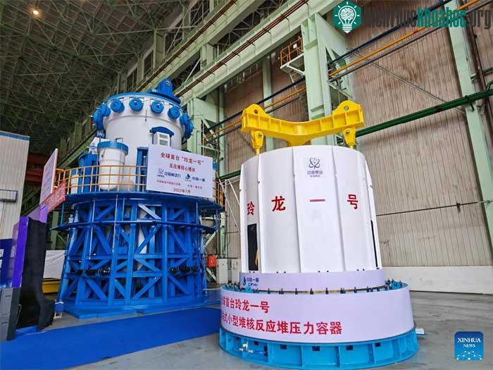Linglong One là lò phản ứng áp lực nước mô-đun nhỏ đa chức năng.