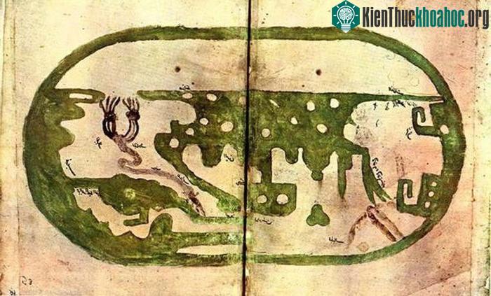 Bản đồ thế giới thô sơ của Ibn Hawqal.