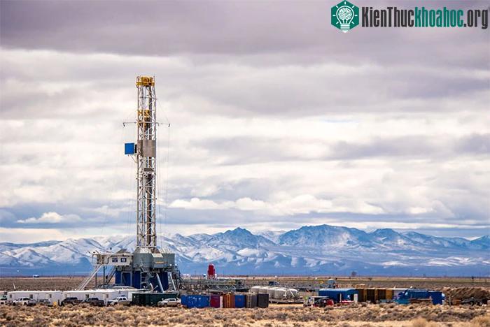Dự án thí điểm thương mại toàn diện của Fervo Energy, Project Red, ở phía bắc bang Nevada.