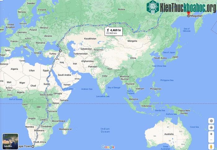 Tuyến đường bộ dài nhất thế giới
