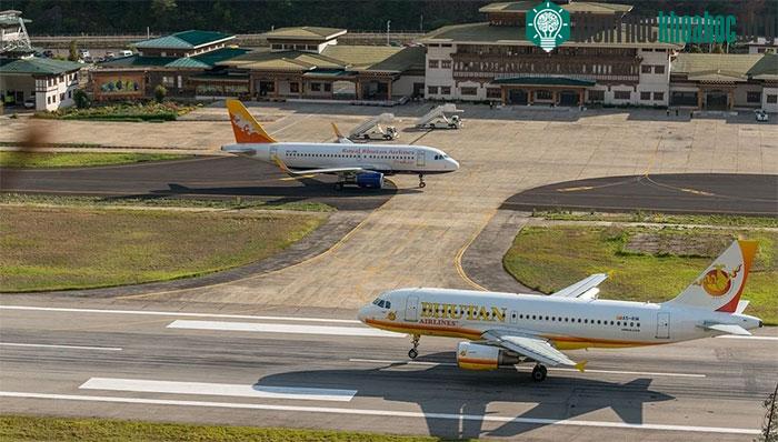 Sân bay Quốc tế Paro nổi tiếng trên toàn cầu vì cách tiếp cận cực kỳ khó khăn