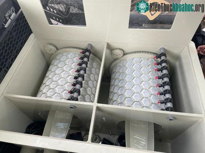 Thiết bị lọc cơ học của hệ thống.