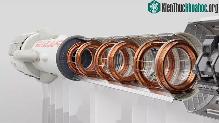 Buồng nhiệt hạch dài khoảng 8 mét này hứa hẹn là nơi chứa "Mặt trời nhân tạo" bên trong.