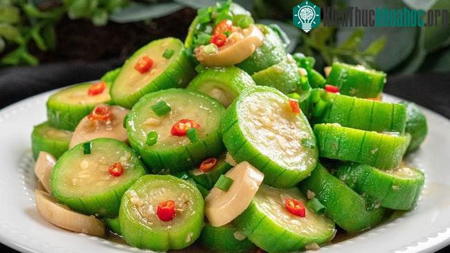 Món ăn từ&nbsp; mướp.
