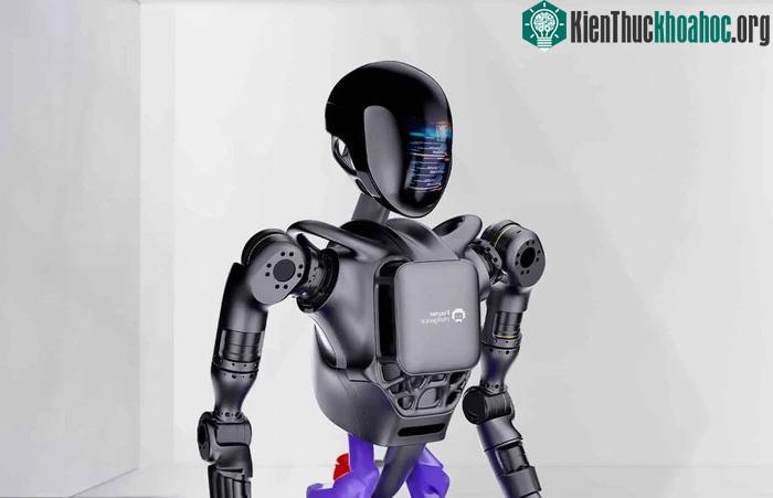 Robot duy trì sự cân bằng trong khi đi bộ và thực hiện nhiều nhiệm vụ khác nhau.