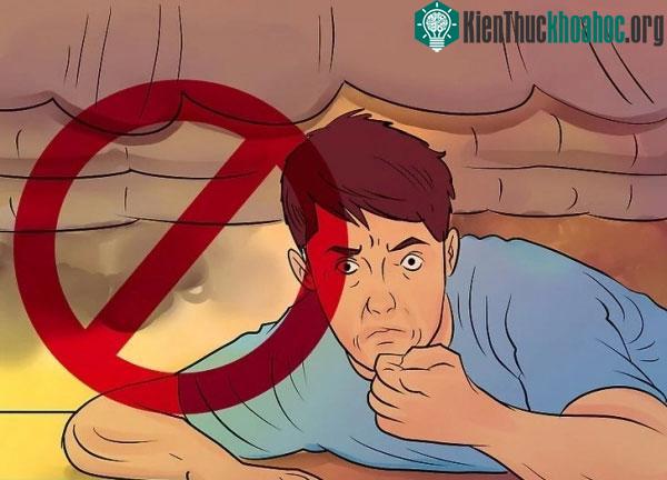 Trốn trong tủ quần áo khi có đám cháy không phải là biện pháp tối ưu