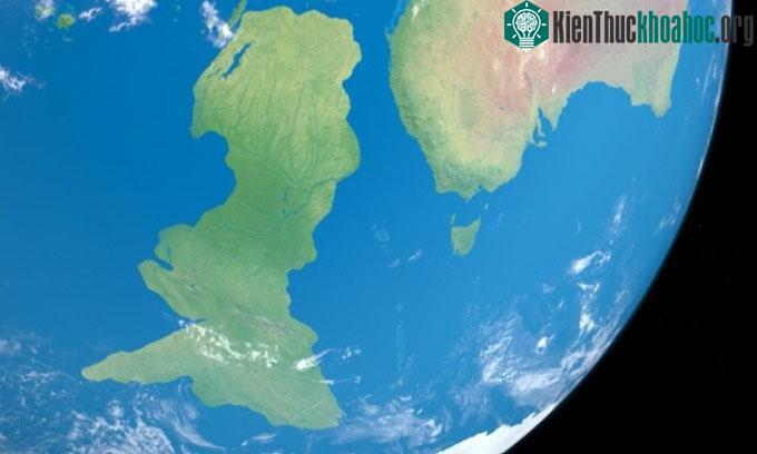 Mô phỏng lục địa Zealandia.