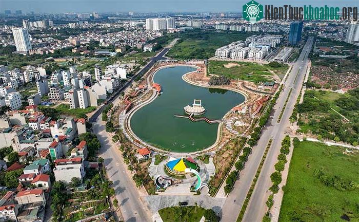 Công viên Ngọc Thụy (quận Long Biên, Hà Nội) được khởi công tháng 12/2022