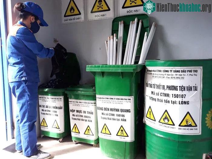 Chất thải độc hại là sinh ra do các hoạt chất công nghiệp, thương nghiệp và nông nghiệp.