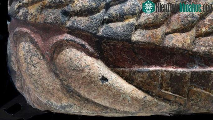 Các sắc tố cổ đại vẫn được bảo quản khá tốt trên báu vật Aztec