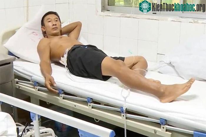 Anh Liu Nan sống sót sau 2 lần bị sét đánh liên tiếp.