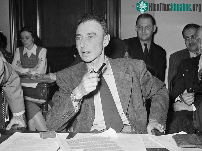 J. Robert Oppenheimer.