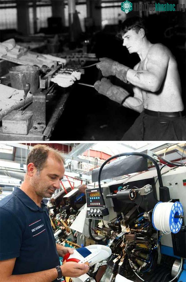 Công nhân vào những năm 1930 với những công nhân ở thời hiện đại