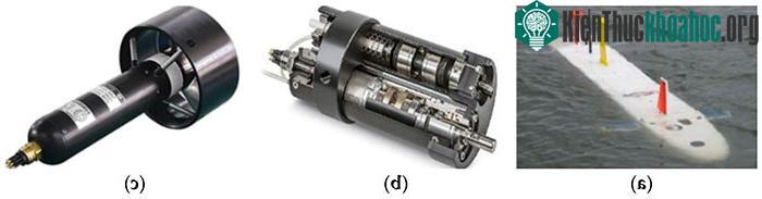 Một số bộ phận chính của tàu ngầm tự động