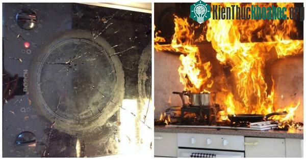 Mọi loại bếp đều tiềm ẩn rủi ro xảy ra sự cố như nhau