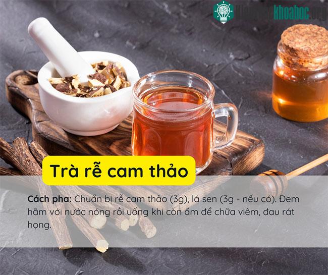 Trà rễ cam thảo