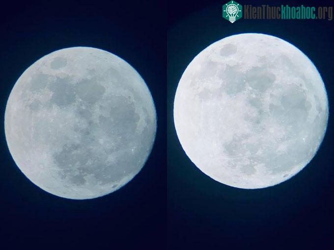 Chùm ảnh siêu Trăng Xanh hiếm gặp tại Việt Nam: Diễn ra đúng ngày rằm tháng 7, sáng rực trên bầu trời Hà Nội ảnh 3