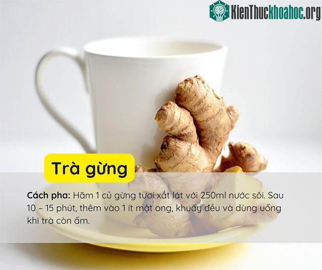 Trà gừng